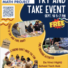 Try and Take Event September 18, 2025 from 5-7 pm